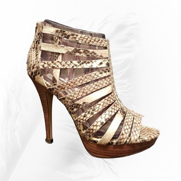 STEVE MADDEN~Nusance Natural Snake. Authentic - Picture 7 of 12